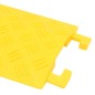vidaXL Rampa protectora de cables de suelo 4 uds amarillo 98,5 cm vidaXL Rampa protectora de cables de suelo 4 uds amarillo 98,5 cm