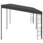 vidaXL Cenador con montaje en la pared tela gris antracita 3x6 m vidaXL Cenador con montaje en la pared tela gris antracita 3x6 m