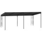 vidaXL Cenador con montaje en la pared tela gris antracita 3x6 m vidaXL Cenador con montaje en la pared tela gris antracita 3x6 m