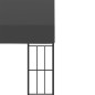 vidaXL Cenador con montaje en la pared tela gris antracita 3x6 m vidaXL Cenador con montaje en la pared tela gris antracita 3x6 m