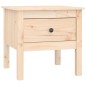 vidaXL Mesa auxiliar 2 unidades de madera maciza de pino 50x50x49 cm vidaXL Mesa auxiliar 2 unidades de madera maciza de pino 50x50x49 cm