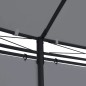 vidaXL Cenador con cortinas gris antracita 520x349x255 cm vidaXL Cenador con cortinas gris antracita 520x349x255 cm