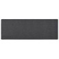 vidaXL Alfombra de pasillo gris antracita 80x250 cm