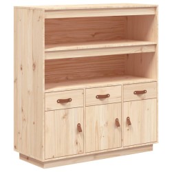 vidaXL Aparador de madera maciza de pino 100x40x108,5 cm