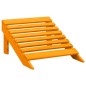 vidaXL Silla jardín Adirondack con otomana madera maciza abeto naranja vidaXL Silla jardín Adirondack con otomana madera maciza abeto naranja