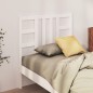 vidaXL Cabecero de cama madera maciza de pino blanco 96x4x100 cm vidaXL Cabecero de cama madera maciza de pino blanco 96x4x100 cm