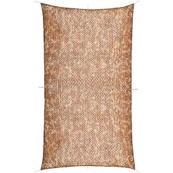 vidaXL Red camuflaje con bolsa de almacenamiento 4x8 m