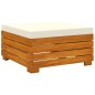 vidaXL Muebles de jardín 7 piezas con cojines madera maciza de acacia vidaXL Muebles de jardín 7 piezas con cojines madera maciza de acacia