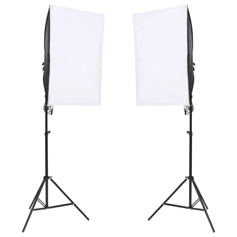 vidaXL Lámparas de estudio profesional 2 unidades 40x60 cm vidaXL Lámparas de estudio profesional 2 unidades 40x60 cm