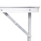 Mesita plegable de aluminio camping 180 x 60 cm Mesita plegable de aluminio camping 180 x 60 cm