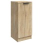 vidaXL Aparador de madera contrachapada roble Sonoma 30x30x70 cm vidaXL Aparador de madera contrachapada roble Sonoma 30x30x70 cm