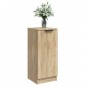vidaXL Aparador de madera contrachapada roble Sonoma 30x30x70 cm vidaXL Aparador de madera contrachapada roble Sonoma 30x30x70 cm