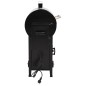 vidaXL Barbacoa de pellets con chimenea hierro negro 104 cm vidaXL Barbacoa de pellets con chimenea hierro negro 104 cm