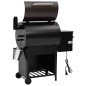 vidaXL Barbacoa de pellets con chimenea hierro negro 104 cm vidaXL Barbacoa de pellets con chimenea hierro negro 104 cm