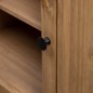 vidaXL Mueble para TV de madera maciza pino estilo Panamá 120x40x50 cm