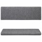 vidaXL Alfombrillas de escalera 10 unidades gris claro 65x21x4 cm vidaXL Alfombrillas de escalera 10 unidades gris claro 65x21x4 cm
