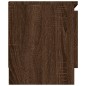 vidaXL Mueble de TV con puerta roble marrón 102x30x36 cm vidaXL Mueble de TV con puerta roble marrón 102x30x36 cm