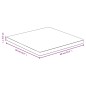 vidaXL Tablero de mesa de bambú 60x60x2,5 cm vidaXL Tablero de mesa de bambú 60x60x2,5 cm
