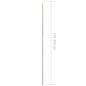 vidaXL Postes telescópicos tienda campaña acero 2 uds 170-255 cm vidaXL Postes telescópicos tienda campaña acero 2 uds 170-255 cm
