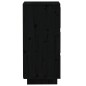 vidaXL Aparador 2 uds madera maciza de pino negro 32x34x75 cm vidaXL Aparador 2 uds madera maciza de pino negro 32x34x75 cm