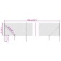vidaXL Cerca de alambre con pinchos de anclaje verde 0,8x25 m vidaXL Cerca de alambre con pinchos de anclaje verde 0,8x25 m