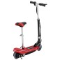 vidaXL Patinete eléctrico con asiento y LED rojo 120 W vidaXL Patinete eléctrico con asiento y LED rojo 120 W