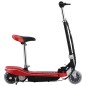 vidaXL Patinete eléctrico con asiento y LED rojo 120 W vidaXL Patinete eléctrico con asiento y LED rojo 120 W