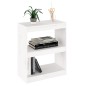 vidaXL Estantería/divisor de espacios madera pino blanco 60x30x71,5 cm vidaXL Estantería/divisor de espacios madera pino blanco 60x30x71,5 cm