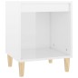 vidaXL Mesitas de noche 2 unidades blanco brillante 40x35x50 cm vidaXL Mesitas de noche 2 unidades blanco brillante 40x35x50 cm