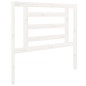vidaXL Cabecero de cama madera maciza de pino blanco 96x4x100 cm vidaXL Cabecero de cama madera maciza de pino blanco 96x4x100 cm