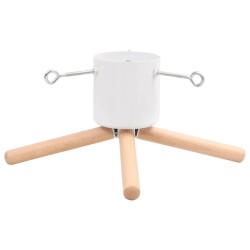 vidaXL Soporte de árbol de Navidad 46x46x21 cm