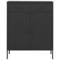 vidaXL Armario de almacenamiento gris antracita 80x35x101,5 cm acero vidaXL Armario de almacenamiento gris antracita 80x35x101,5 cm acero
