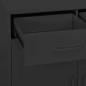 vidaXL Armario de almacenamiento gris antracita 80x35x101,5 cm acero vidaXL Armario de almacenamiento gris antracita 80x35x101,5 cm acero