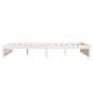 vidaXL Estructura de cama madera maciza blanca 140x200 cm vidaXL Estructura de cama madera maciza blanca 140x200 cm