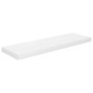 vidaXL Estante flotante de pared 2 uds MDF blanco brillo 80x23,5x3,8cm vidaXL Estante flotante de pared 2 uds MDF blanco brillo 80x23,5x3,8cm
