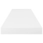 vidaXL Estante flotante de pared 2 uds MDF blanco brillo 80x23,5x3,8cm vidaXL Estante flotante de pared 2 uds MDF blanco brillo 80x23,5x3,8cm