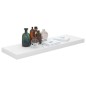vidaXL Estante flotante de pared 2 uds MDF blanco brillo 80x23,5x3,8cm vidaXL Estante flotante de pared 2 uds MDF blanco brillo 80x23,5x3,8cm