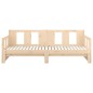 vidaXL Sofá cama extraíble madera maciza de pino 2x(80x200) cm vidaXL Sofá cama extraíble madera maciza de pino 2x(80x200) cm