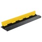 vidaXL Rampas protectoras de cables 2 canales goma 101,5 cm vidaXL Rampas protectoras de cables 2 canales goma 101,5 cm