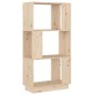 vidaXL Estantería/divisor de espacios madera maciza pino 51x25x101 cm vidaXL Estantería/divisor de espacios madera maciza pino 51x25x101 cm