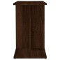 vidaXL Mesa auxiliar de madera contrachapada marrón roble 50x30x50 cm vidaXL Mesa auxiliar de madera contrachapada marrón roble 50x30x50 cm