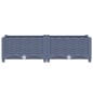 vidaXL Arriate polipropileno 80x40x23 cm vidaXL Arriate polipropileno 80x40x23 cm