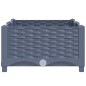 vidaXL Arriate polipropileno 80x40x23 cm vidaXL Arriate polipropileno 80x40x23 cm