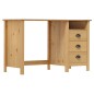 vidaXL Escritorio Hill con 3 cajones madera de pino 120x50x74 cm vidaXL Escritorio Hill con 3 cajones madera de pino 120x50x74 cm