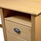 vidaXL Escritorio Hill con 3 cajones madera de pino 120x50x74 cm vidaXL Escritorio Hill con 3 cajones madera de pino 120x50x74 cm