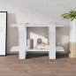 vidaXL Estantería/divisor de espacios blanco brillante 80x30x51 cm vidaXL Estantería/divisor de espacios blanco brillante 80x30x51 cm