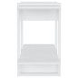 vidaXL Estantería/divisor de espacios blanco brillante 80x30x51 cm vidaXL Estantería/divisor de espacios blanco brillante 80x30x51 cm