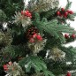 vidaXL Árbol de Navidad y piñas verde PVC y PE 195 cm vidaXL Árbol de Navidad y piñas verde PVC y PE 195 cm