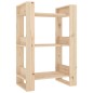 vidaXL Estantería/divisor de espacios madera maciza pino 60x35x91 cm vidaXL Estantería/divisor de espacios madera maciza pino 60x35x91 cm