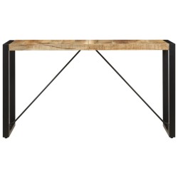vidaXL Mesa de comedor 140x70x75 cm madera maciza de mango